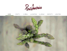Tablet Screenshot of il-pinzimonio.com